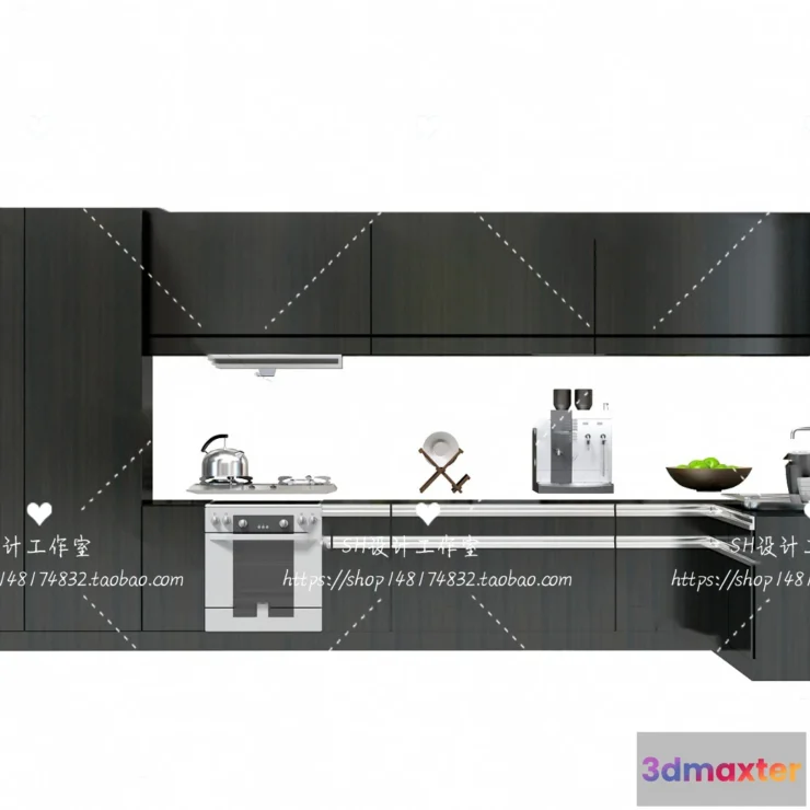 1141028 - Kitchen Cabinets - 3D Models - 0045