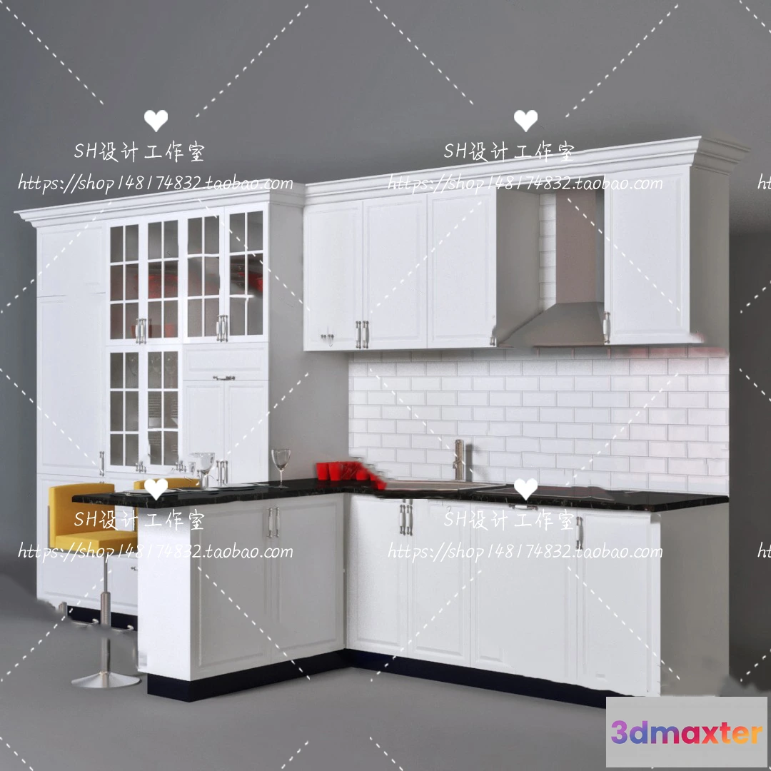 1141044 - Kitchen Cabinets - 3D Models - 0053