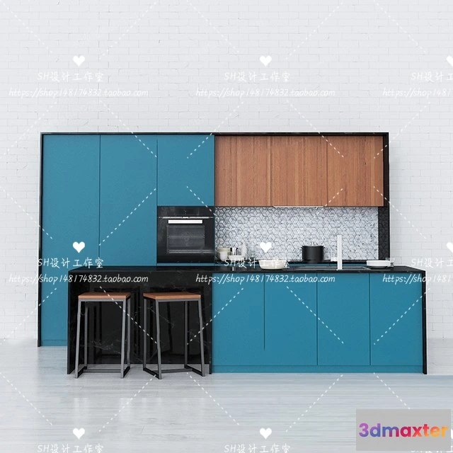 1141048 - Kitchen Cabinets - 3D Models - 0055