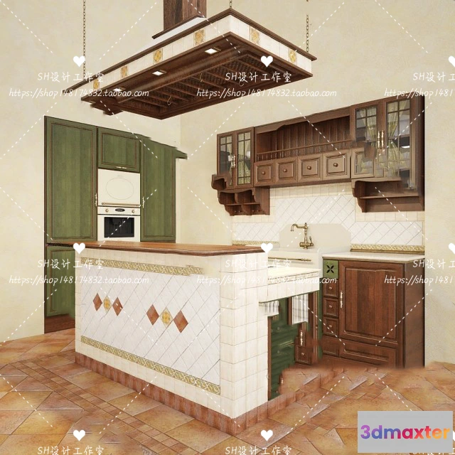 1141068 - Kitchen Cabinets - 3D Models - 0065