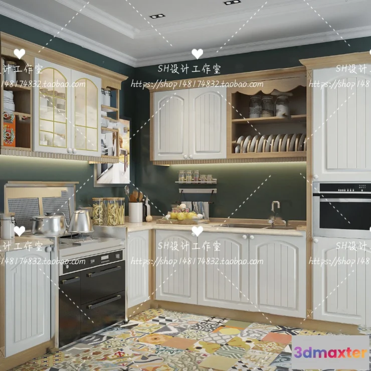 1141070 - Kitchen Cabinets - 3D Models - 0066