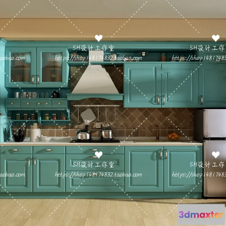 1141072 - Kitchen Cabinets - 3D Models - 0067