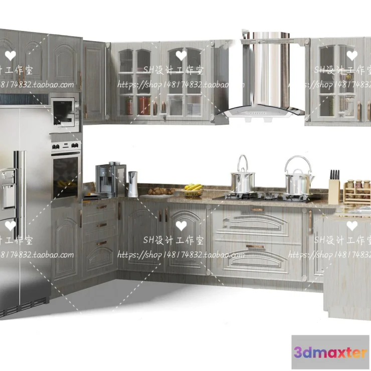 1141076 - Kitchen Cabinets - 3D Models - 0069