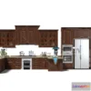 1141084 - Kitchen Cabinets - 3D Models - 0073