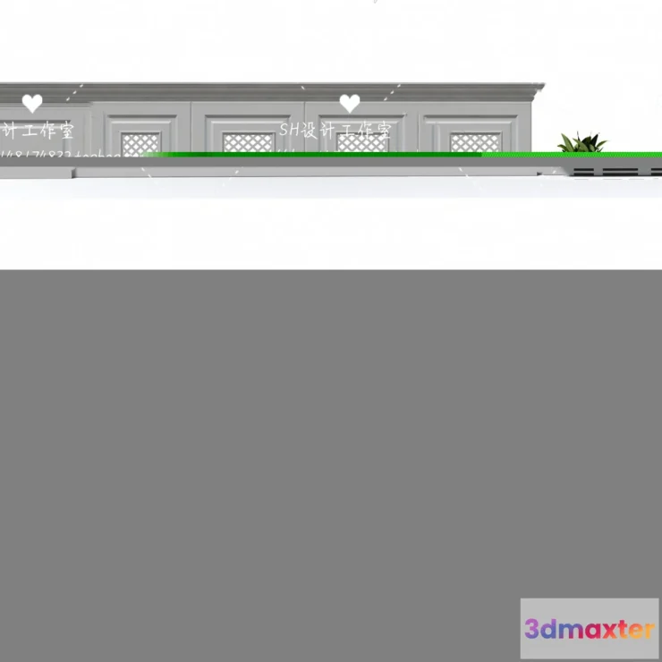 1141088 - Kitchen Cabinets - 3D Models - 0075