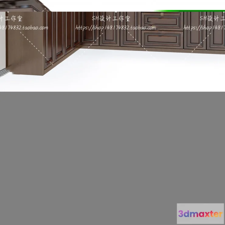 1141094 - Kitchen Cabinets - 3D Models - 0078