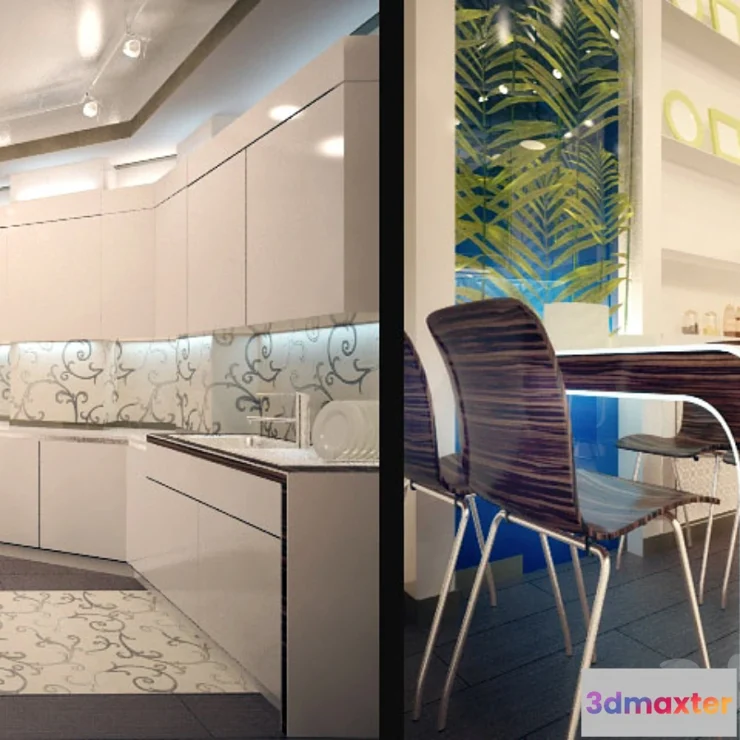 1267289 - Italian cuisine 3D Max