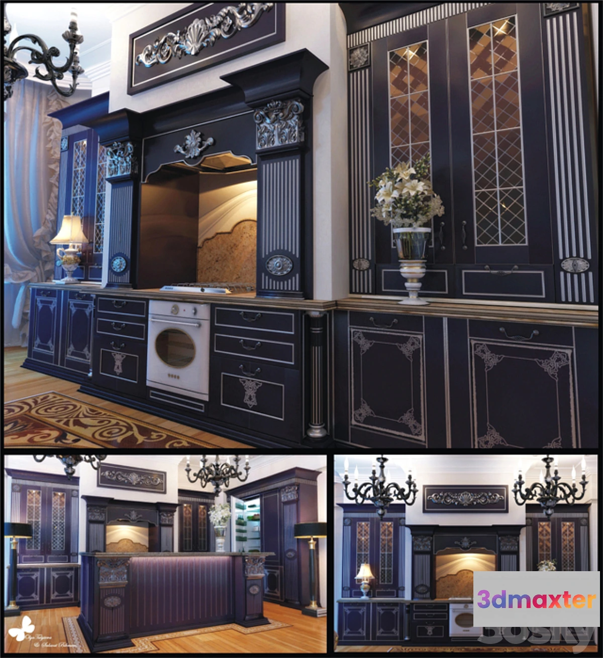 1268488 - Kitchen 3D Max