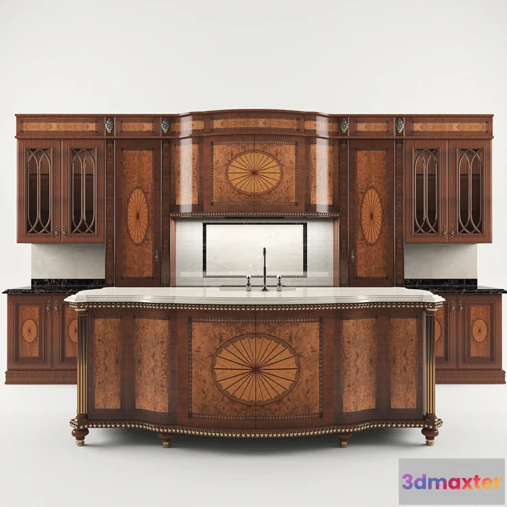 1281844 - NEFF kitchens LOUIS PHILIPPE - No.2 3D Max