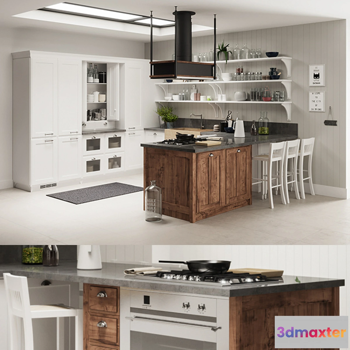 1283474 - KITCHEN_Scavolini_03 - No.2 3D Max