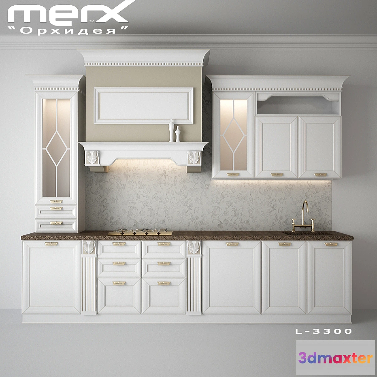 1284492 - Kitchen “merx” 3D Max
