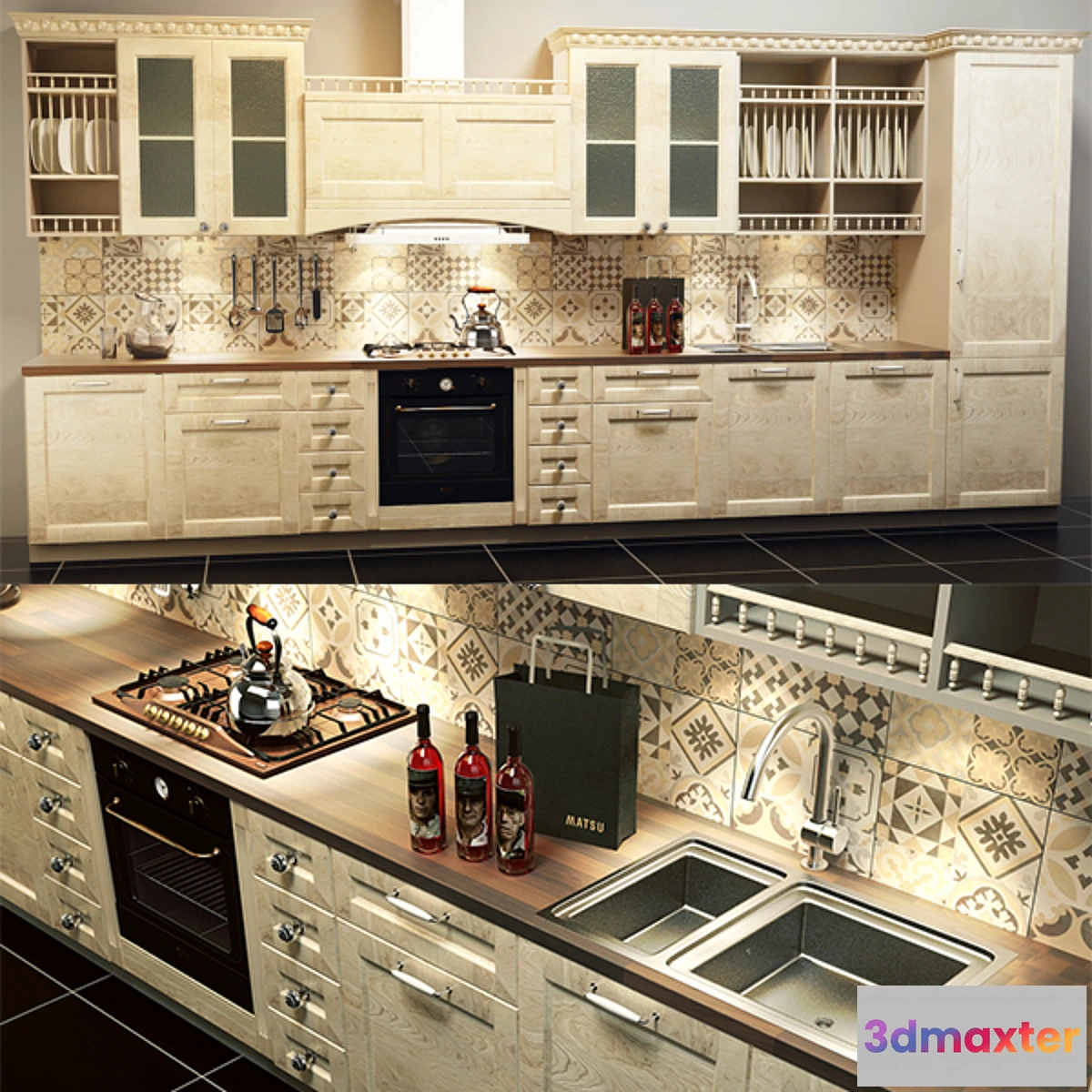 1286670 - kitchen - No.8 3D Max
