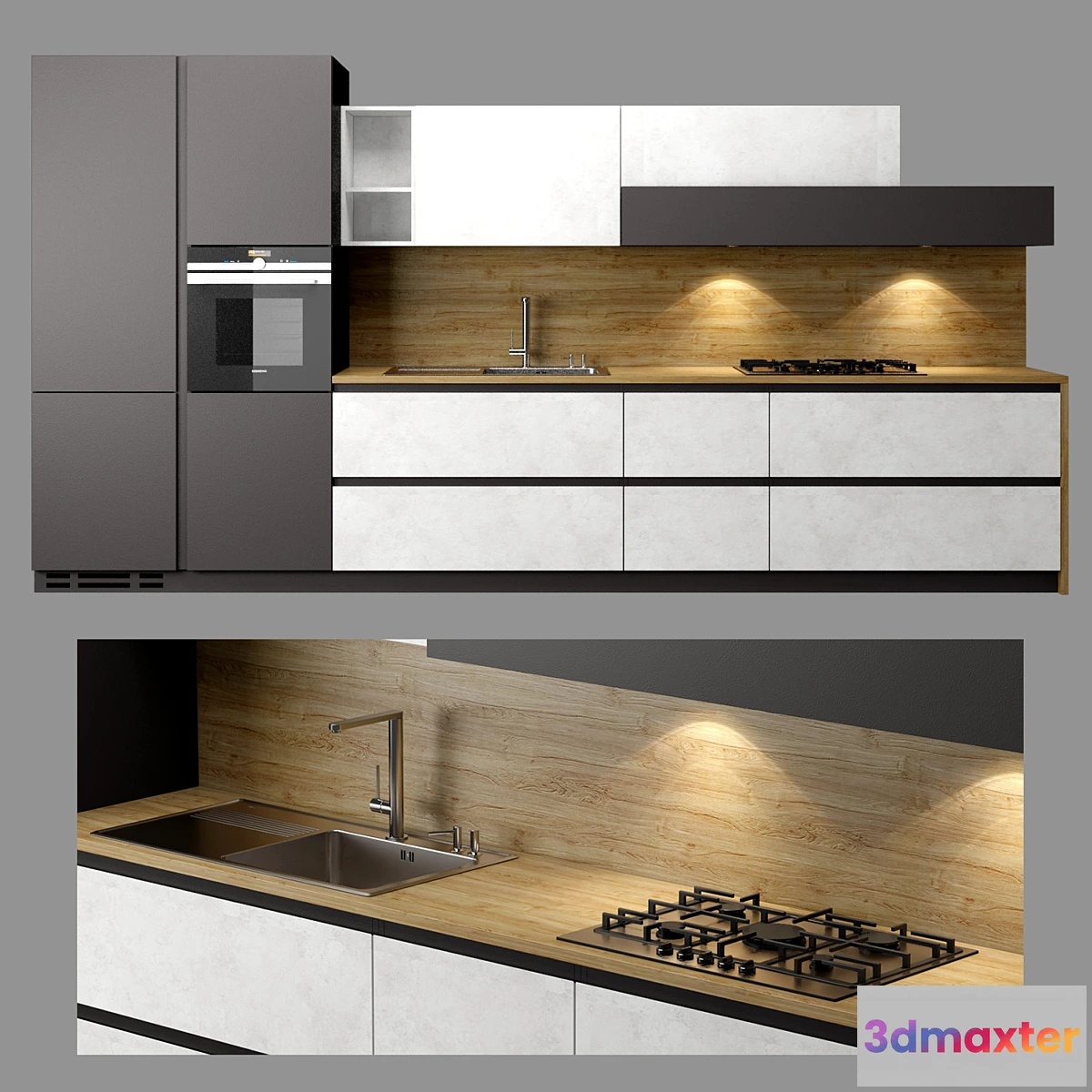 1294263 - Kitchen arredo - No.2 3D Max