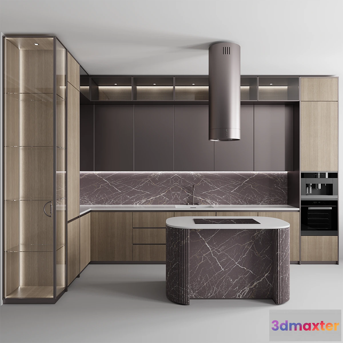 1296439 - Kitchen No. 88  “Iron Rose” - No.2 3D Max