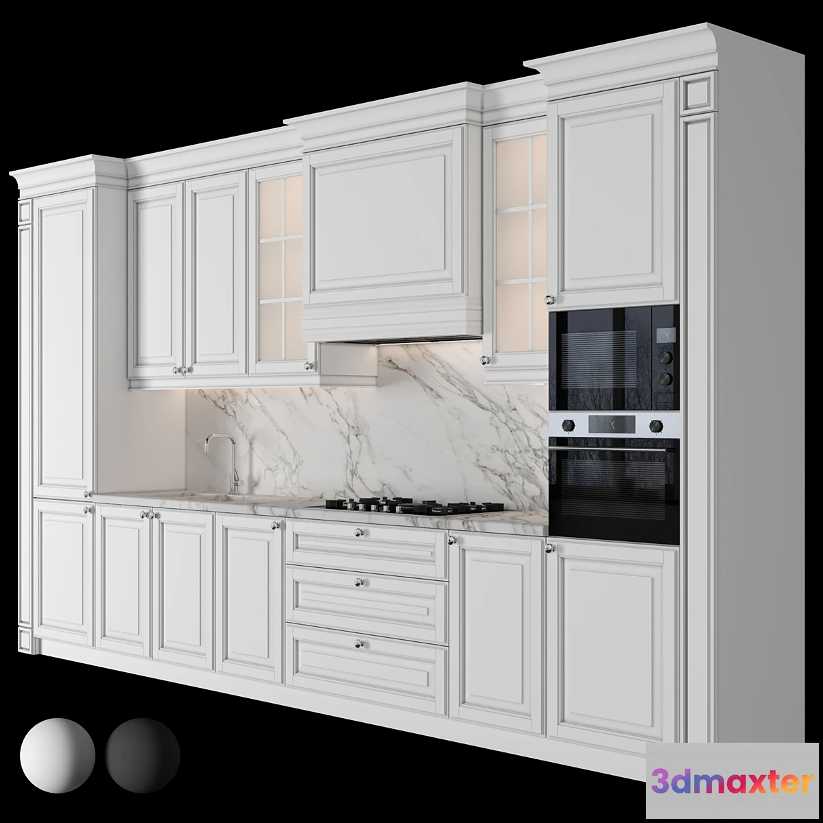 1297666 - Kitchen 100 3D Max