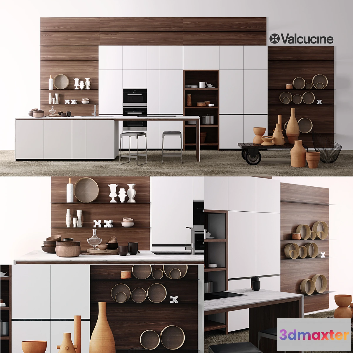 1299699 - Forma Mentis Kitchen  Valcucine 3D Max