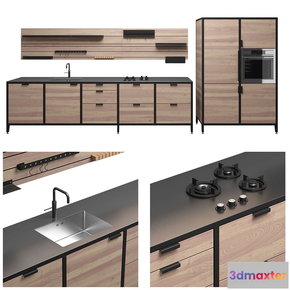 1301414 - WERK wall panel by Jan Cray 3D Max