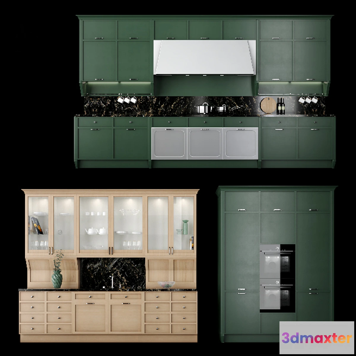 1303425 - Aster Cucine Avenue - No.2 3D Max