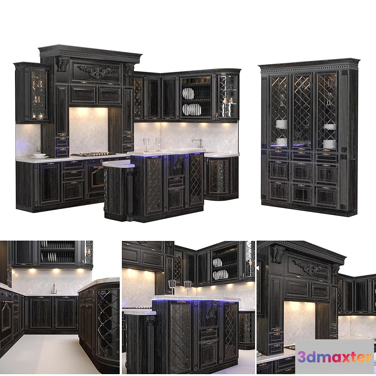 1303873 - Kitchen - No.16 3D Max