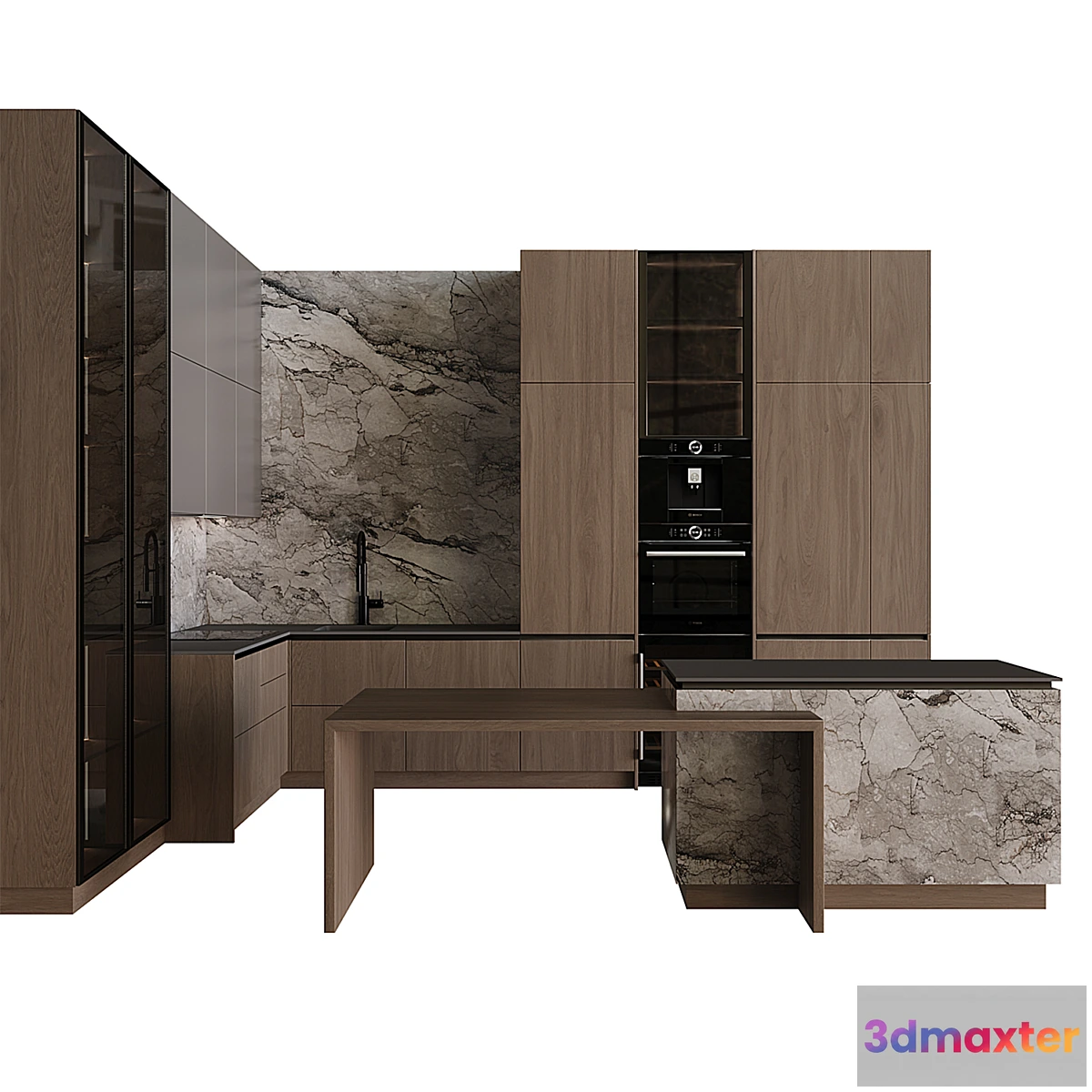 1304480 - Kitchen in modern style 49 3D Max