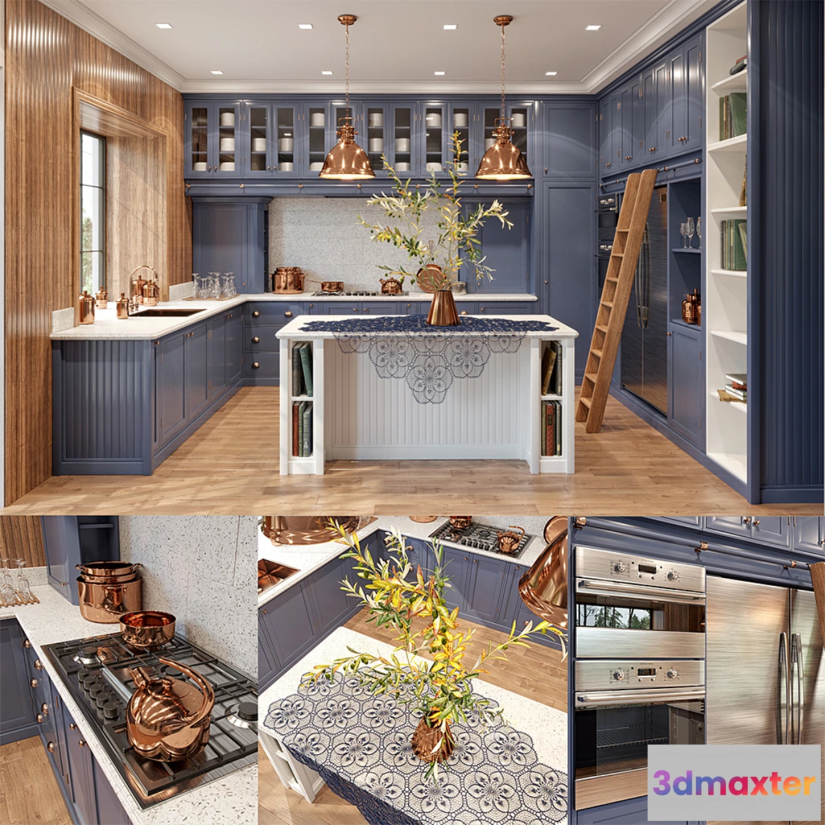 1305721 - Kitchen Devol (The Crystal Palace Kitchen) 3D Max