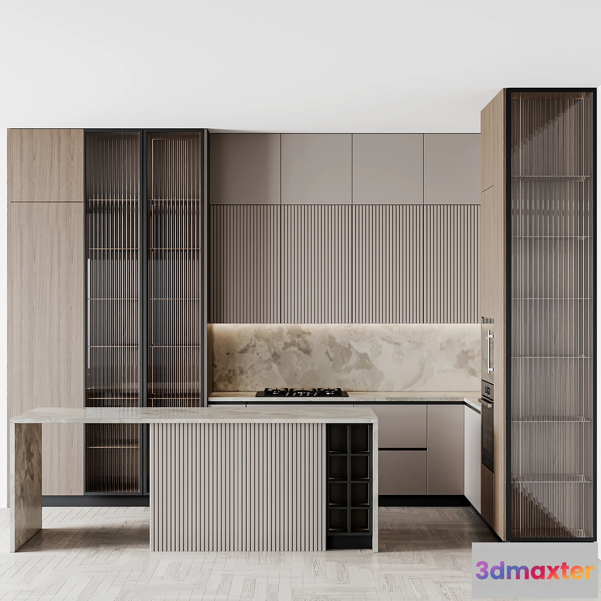 1307166 - kitchen modern274 3D Max