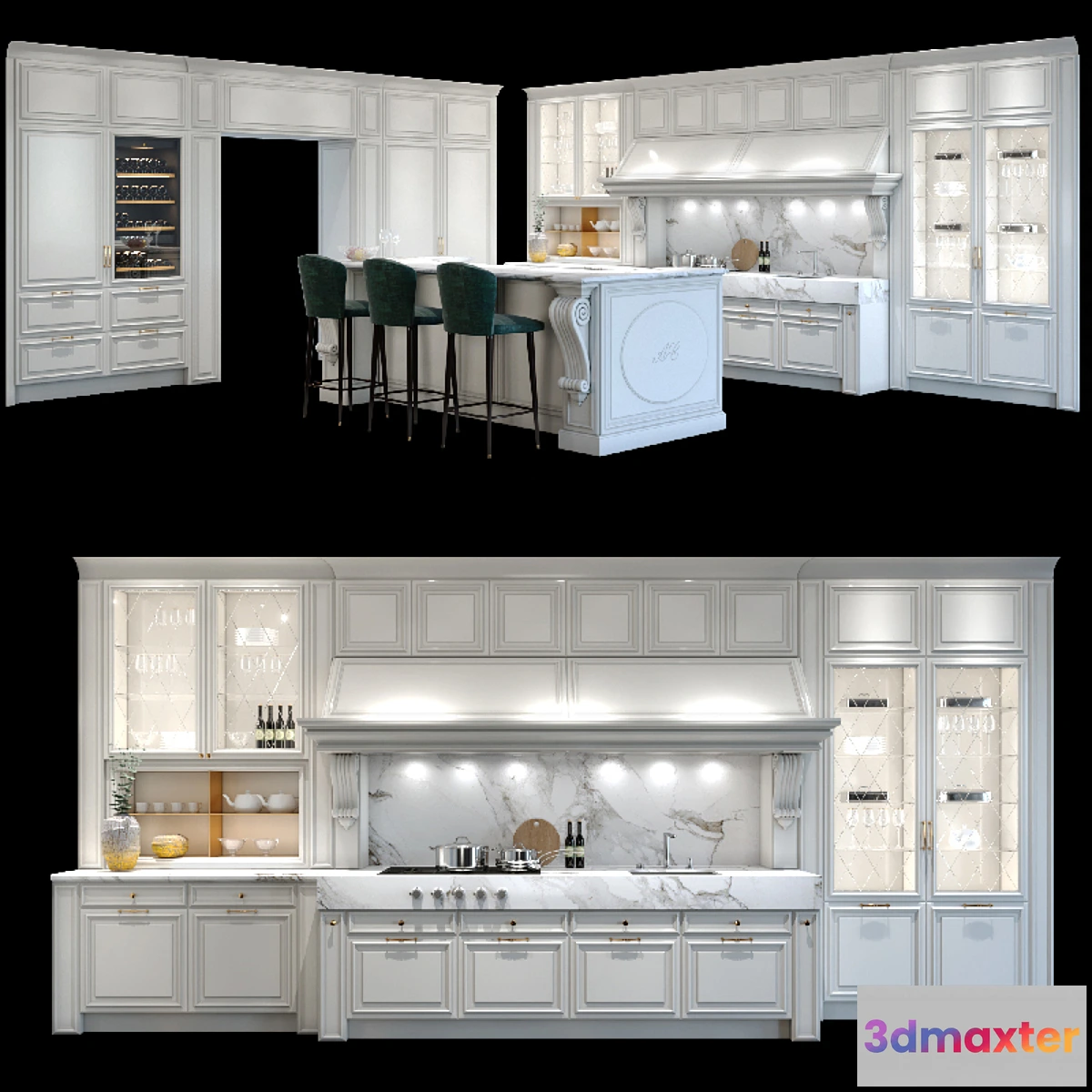 1309492 - Castagna Cucine Roma 3D Max