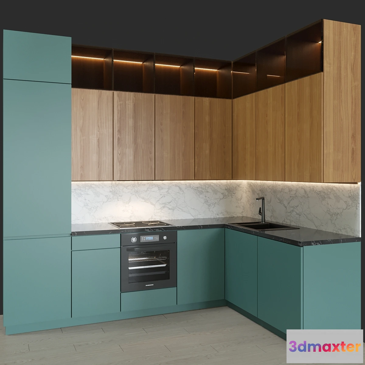 1310007 - Modern Kitchen 30 3D Max