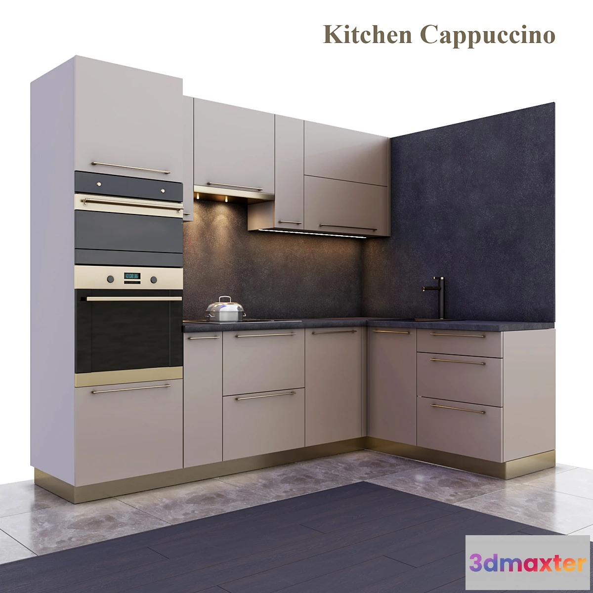 1312346 - Kitchen Cappuccino 3D Max