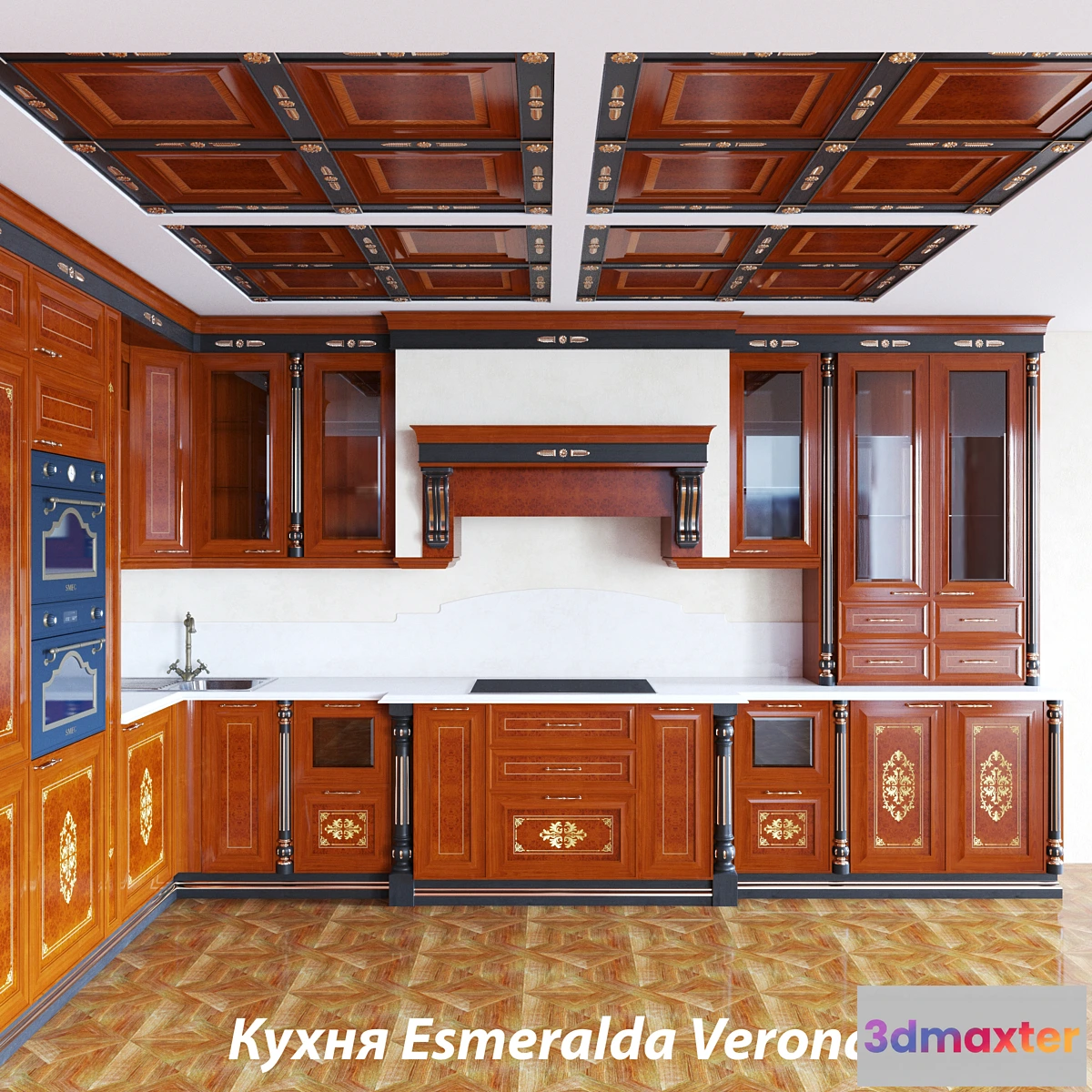 1316952 - Kitchen Esmeralda Verona Mobili 3D Max