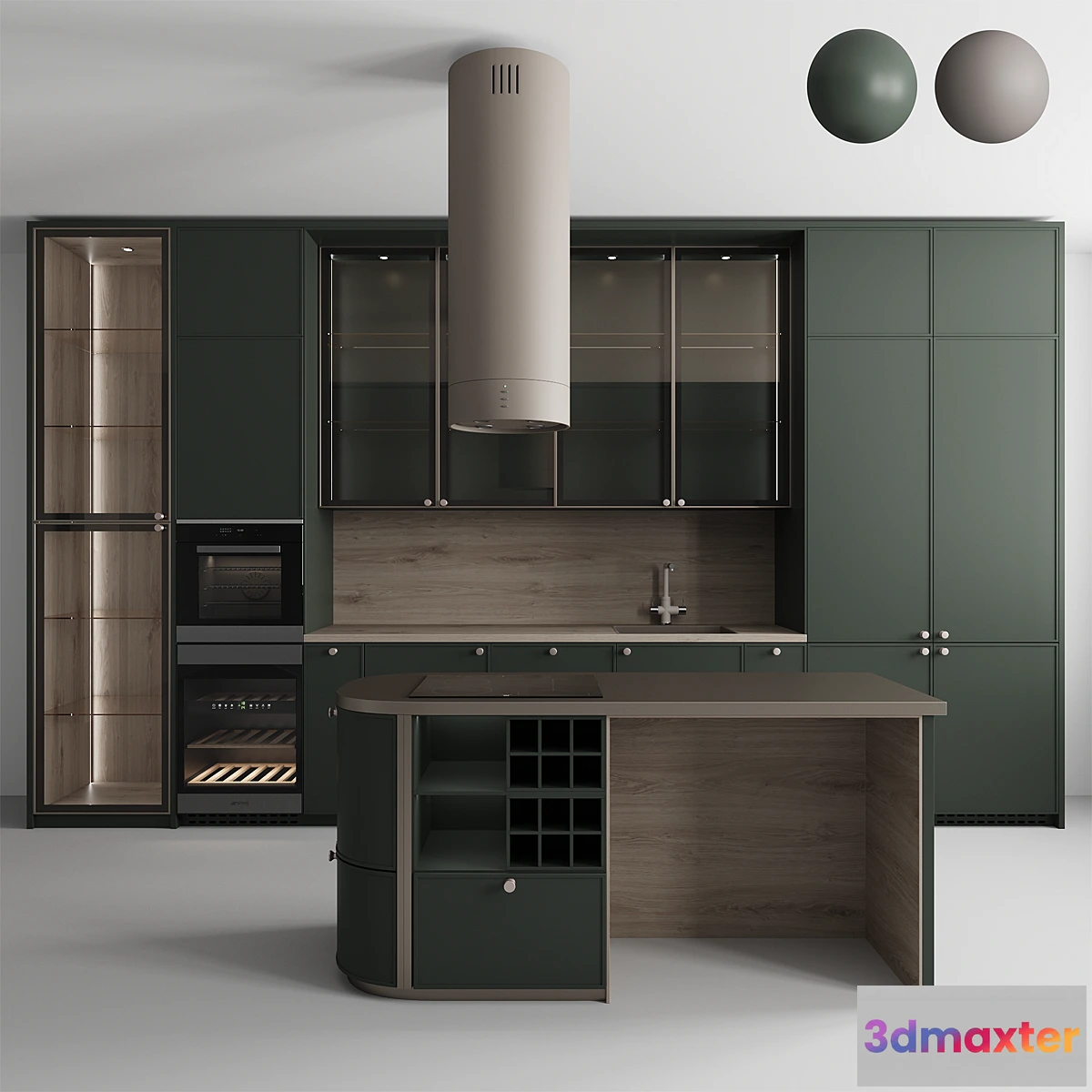 1321389 - Kitchen No. 59 Duo 3D Max