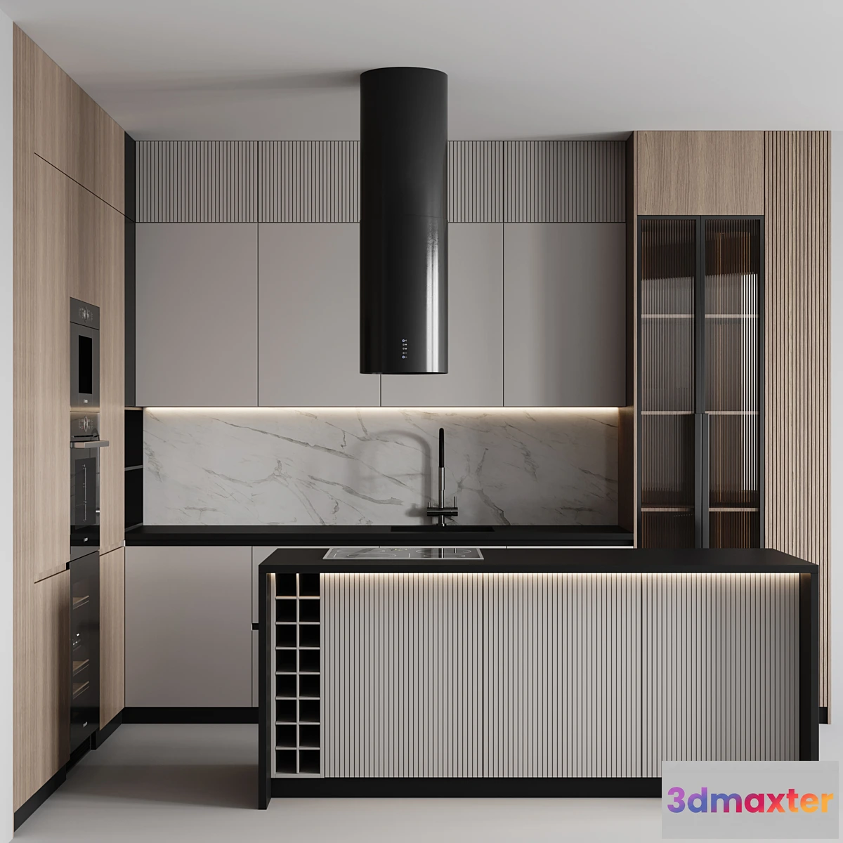 1322670 - kitchen modern-042 3D Max