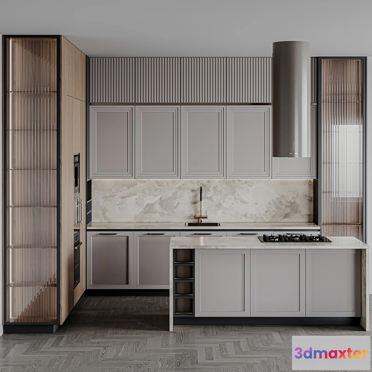 1324931 - kitchen modern 275 3D Max