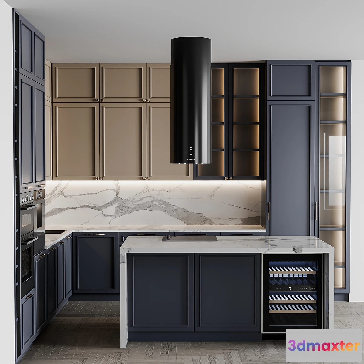 1325629 - kitchen Neoclassic205 3D Max