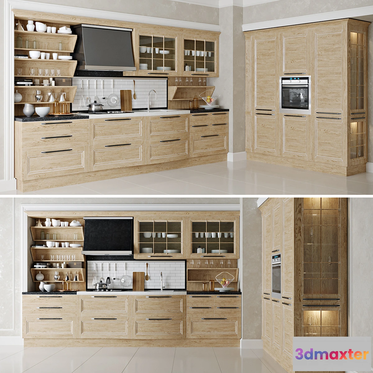 1336589 - Kitchen Dali (Corona) 3D Max