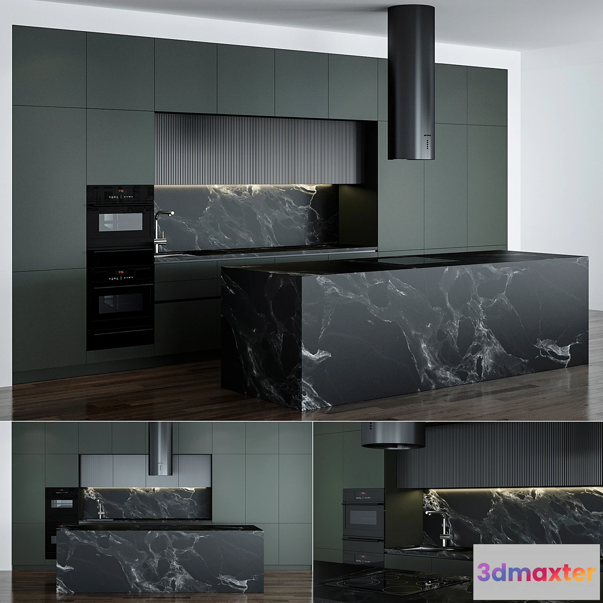 1343519 - Kitchen 025 540x300H 3D Max