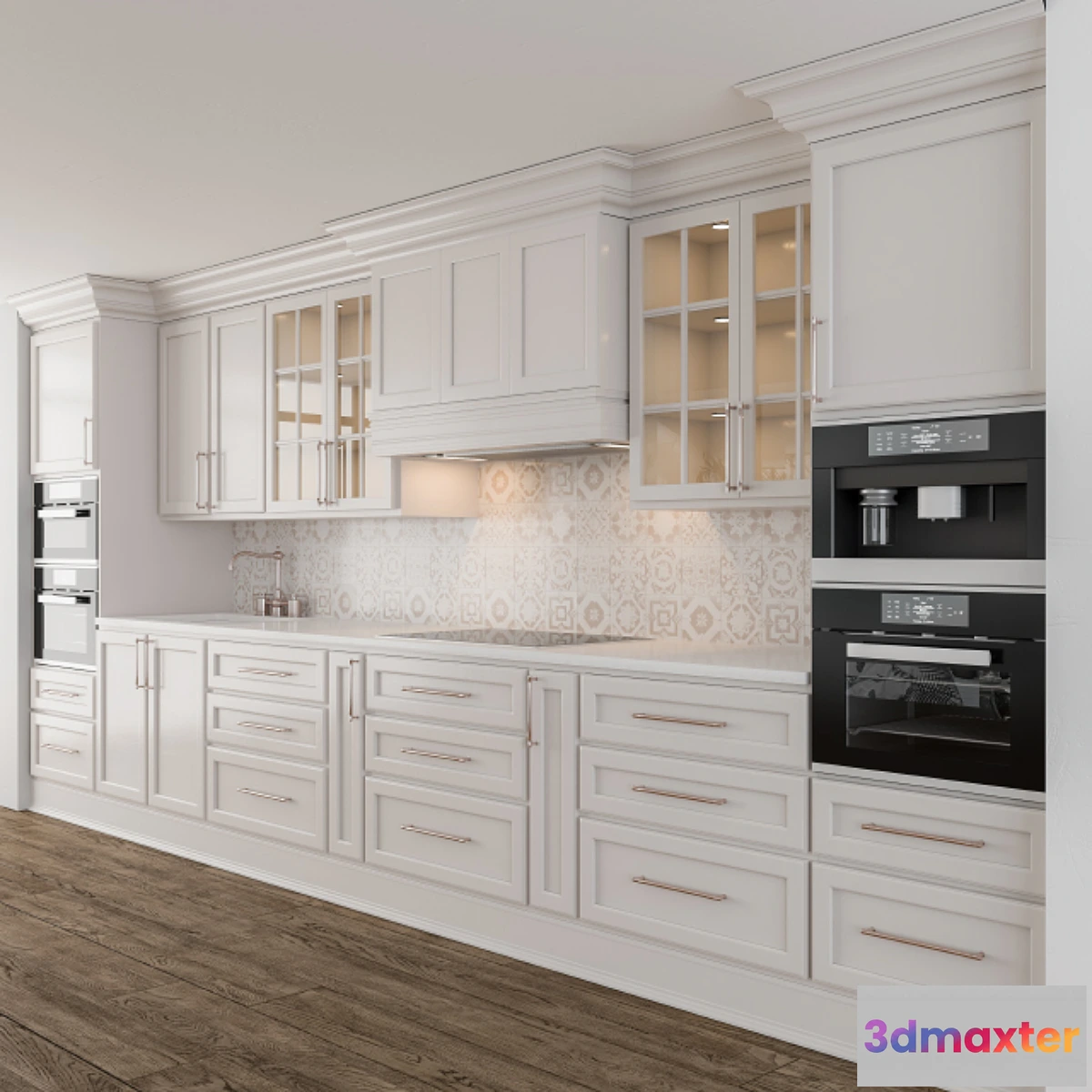 1343622 - NeoClassic Kitchen Cream 3D Max