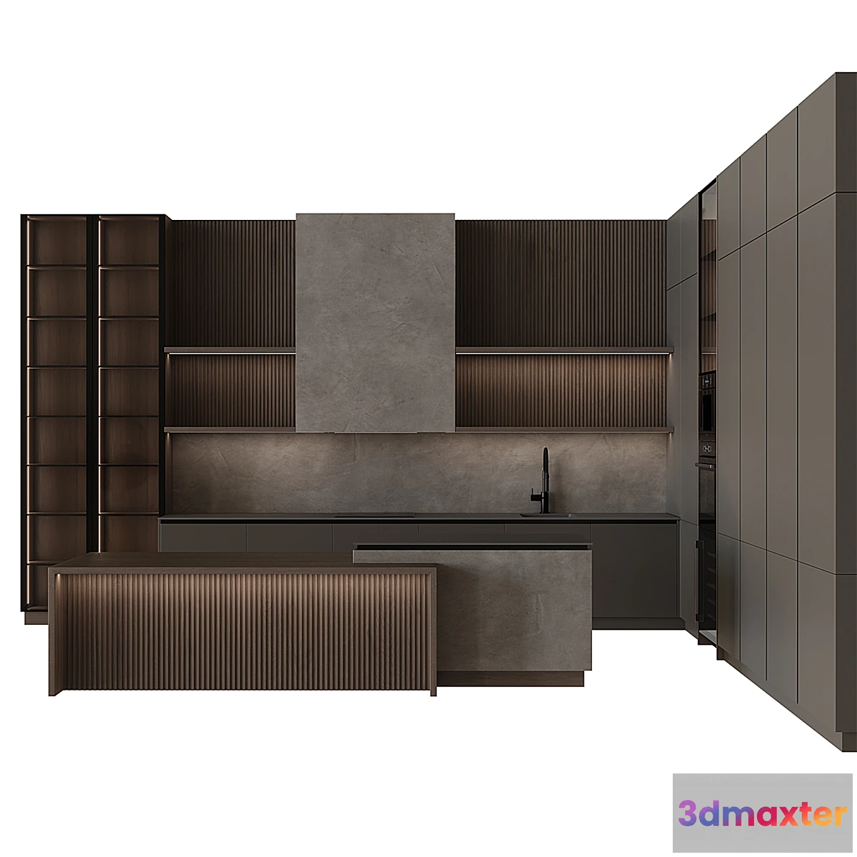 1347980 - Modern style kitchen 53 3D Max