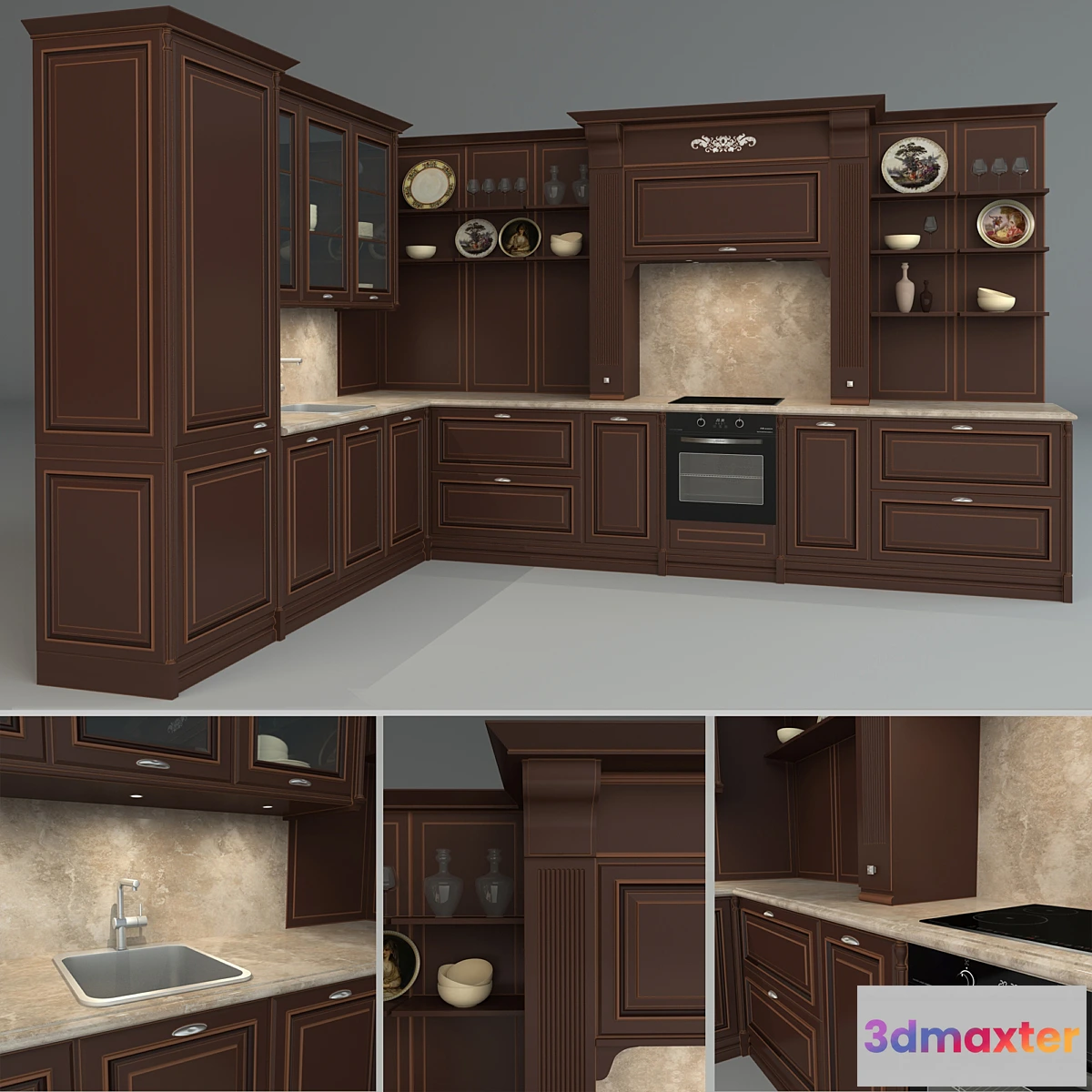 1349166 - kitchen Cesar Elite 3D Max