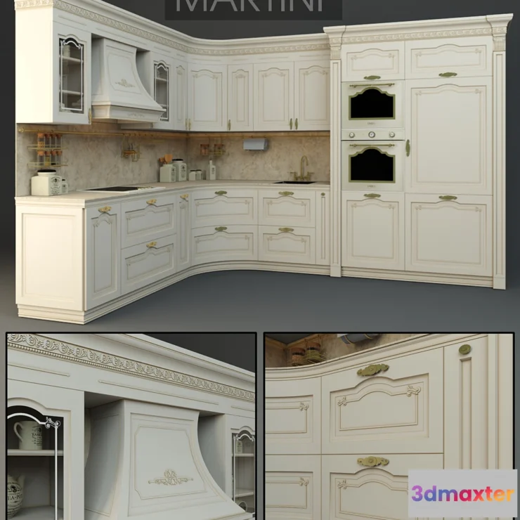 1349196 - kitchen MARTINI 3D Max