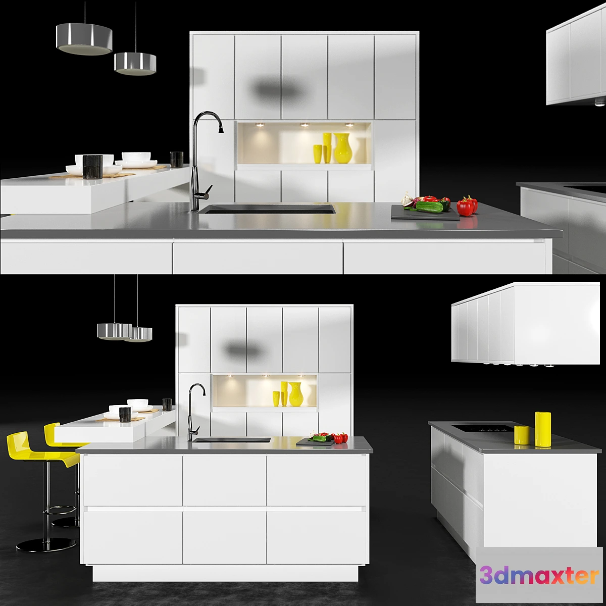 1349254 - KITCHEN PANTRY 3D Max