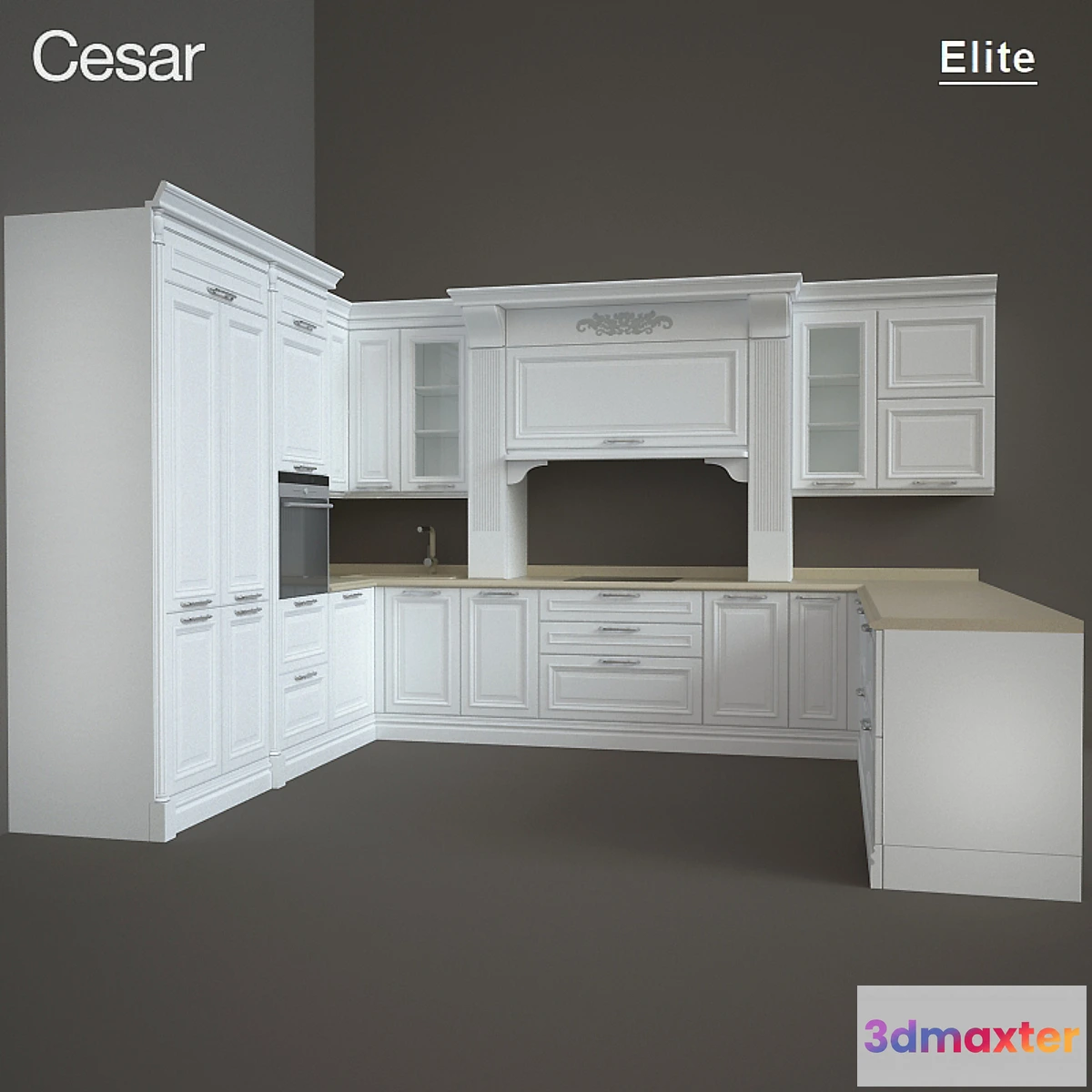 1349392 - Kitchen Elite factory Cesar 3D Max