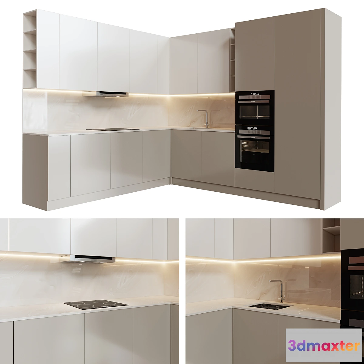 1349651 - Kitchen Set 12 3D Max