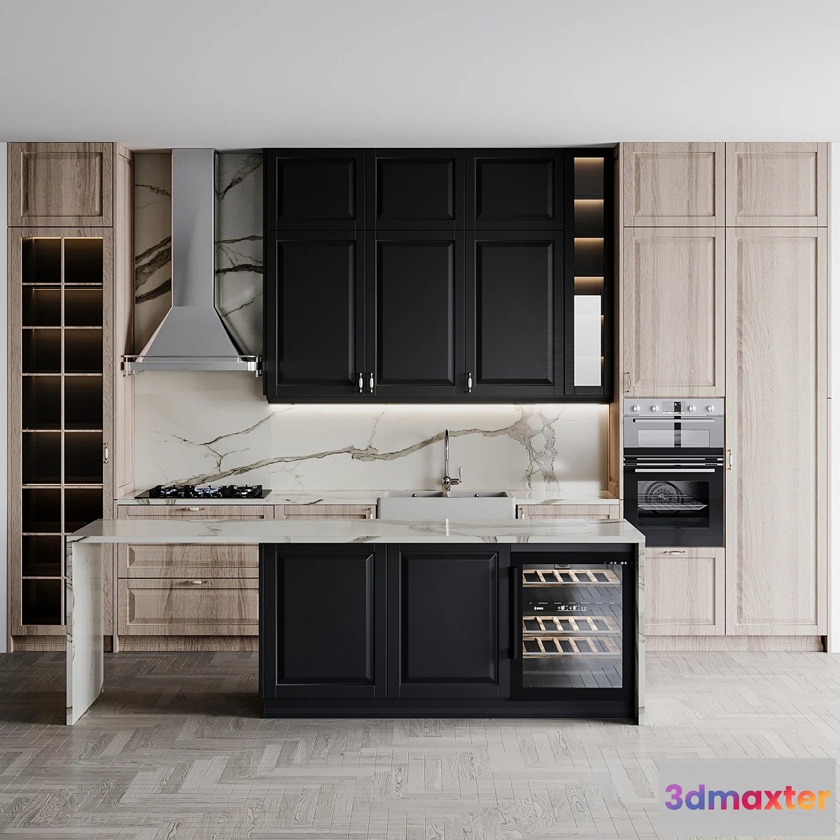 1354195 - kitchen neoclassic210 3D Max