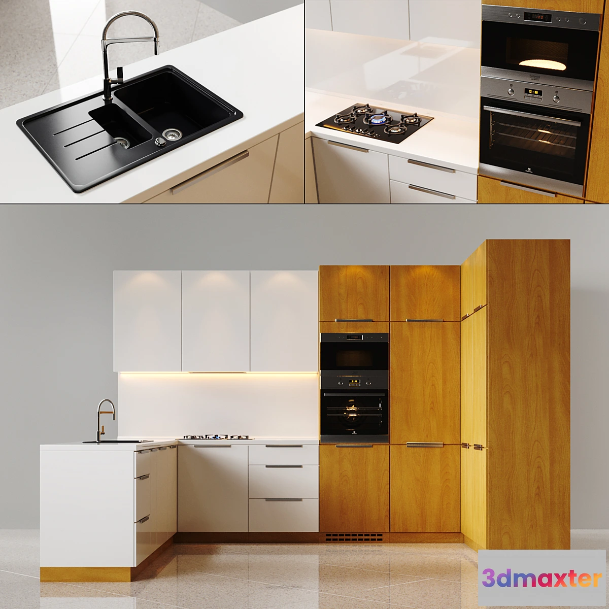 1355718 - Kitchen_v12 3D Max