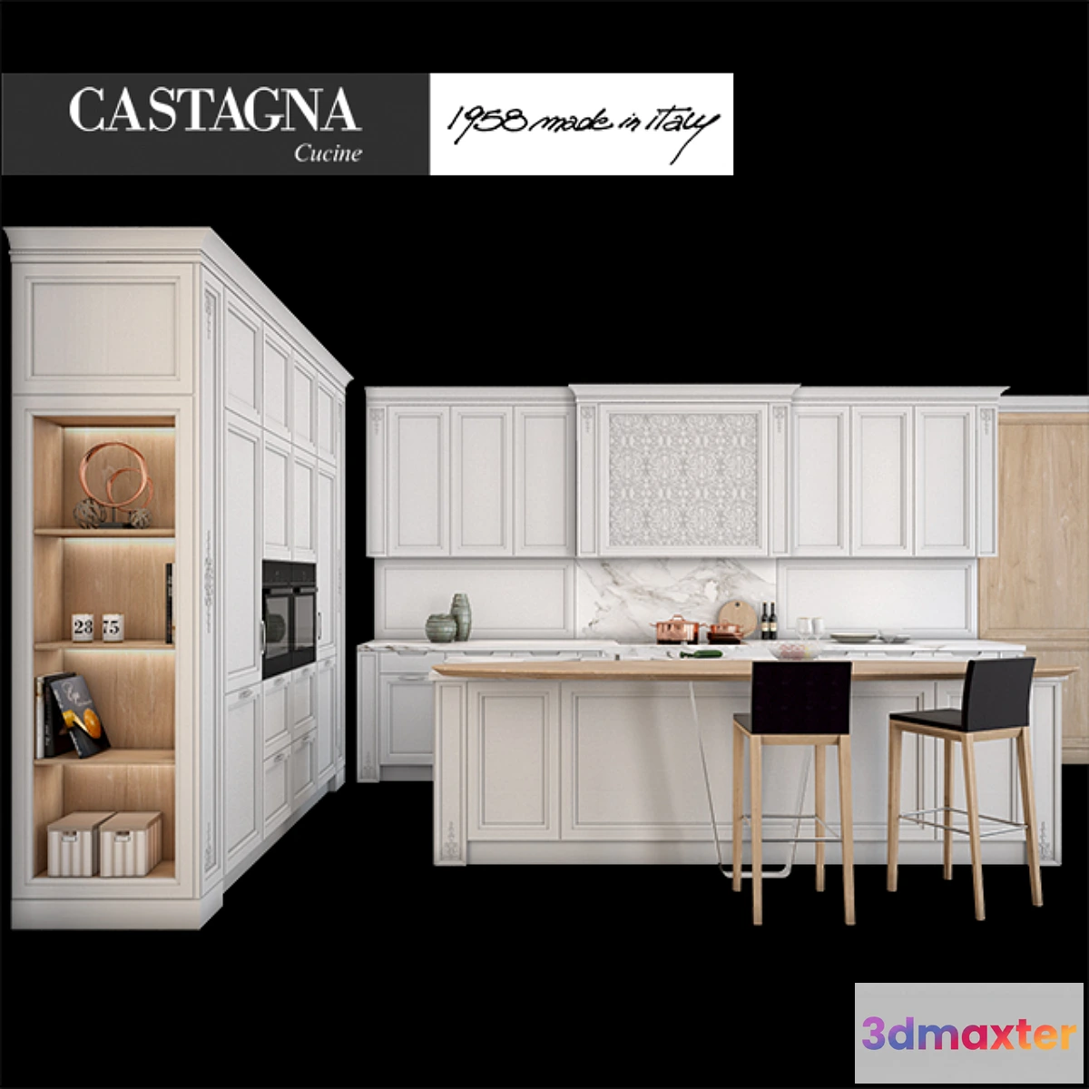 1356782 - Castagna Cucine Princess 3D Max