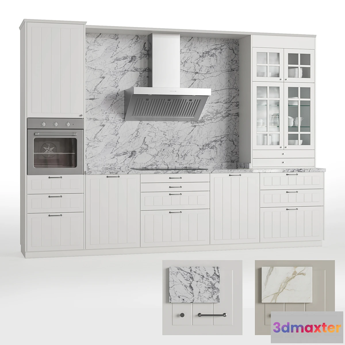 1404874 - Kitchen Stensund _ Stensund 126 modules 3D Max