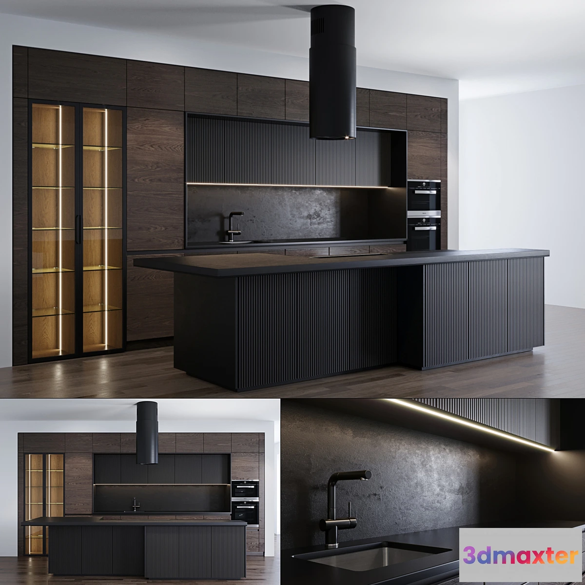 1407186 - Modern kitchen 7 3D Max