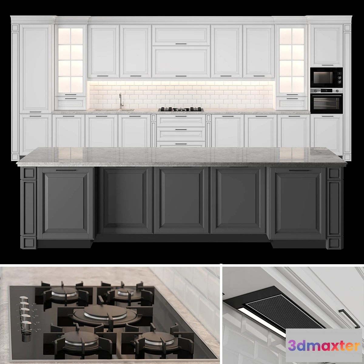 1408830 - Kitchen 01 3D Max