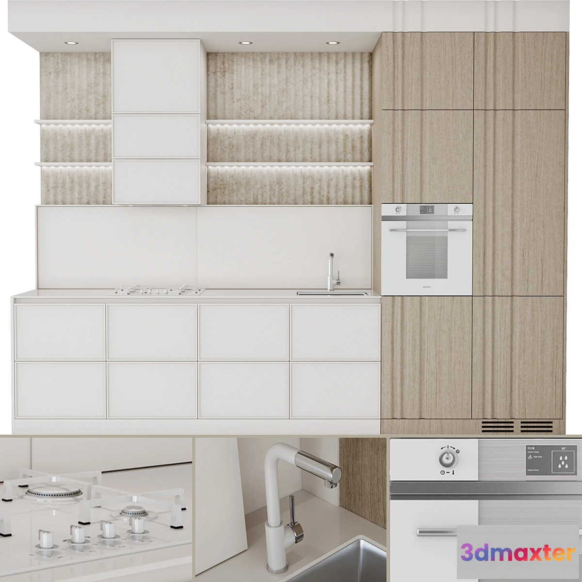 1409386 - Kitchen No. 3 3D Max